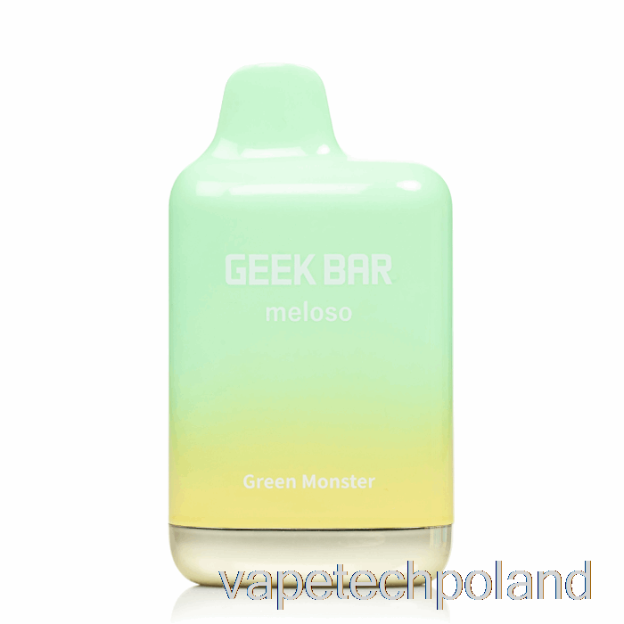 Vape Polska Geek Bar Meloso Max 9000 Jednorazowy Zielony Potwór